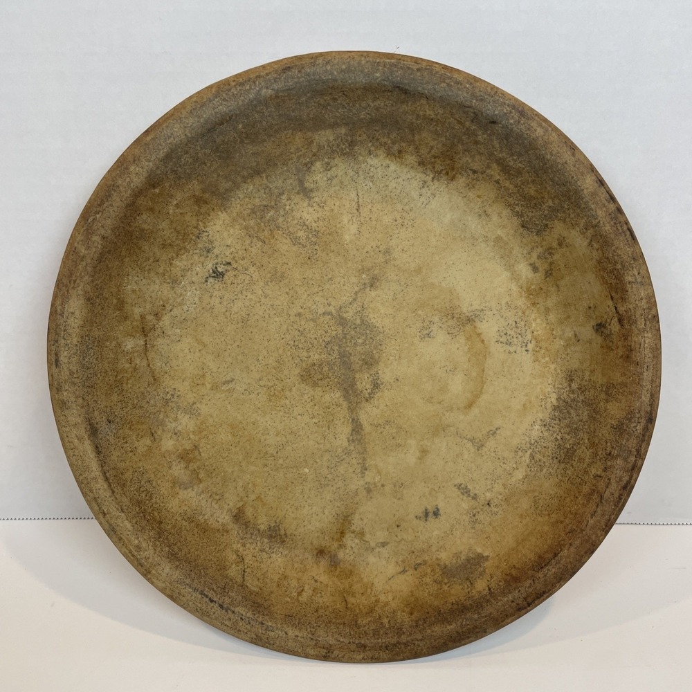 Pampered Chef Pie Plate 9.5in Brown Family Heritage Stoneware Deep Dish USA